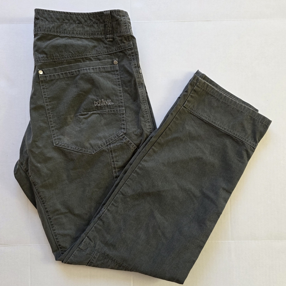 KUHL Revolvr 16S Short Dark Gray Hiking Pants Outdoor Gorpcore Utility Mointains
